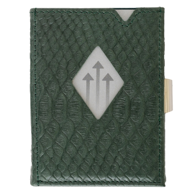 snakeskin leather wallet